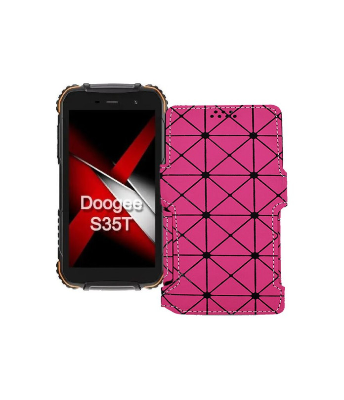 Чохол-книжка з екошкіри для телефону Doogee S35T