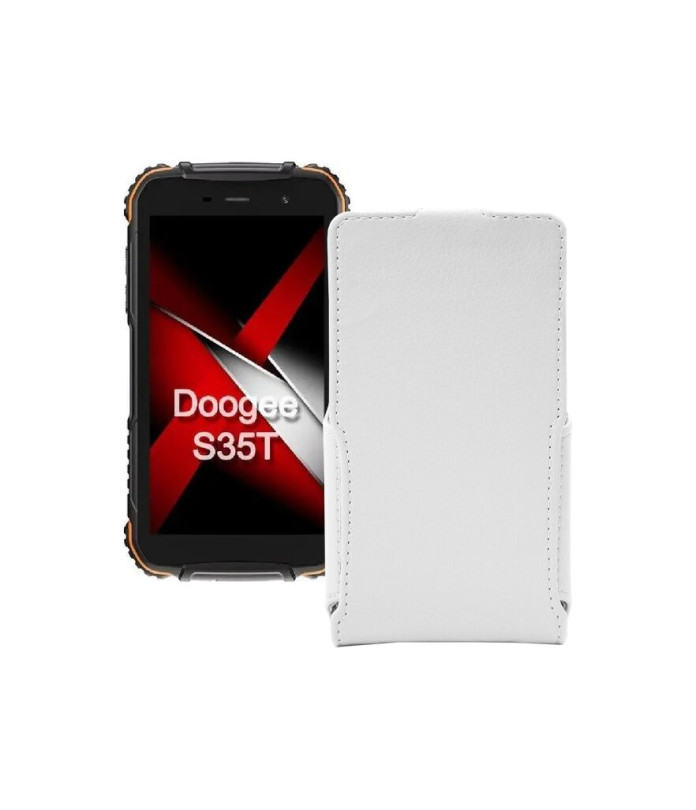 Чохол-флип з екошкіри для телефону Doogee S35T