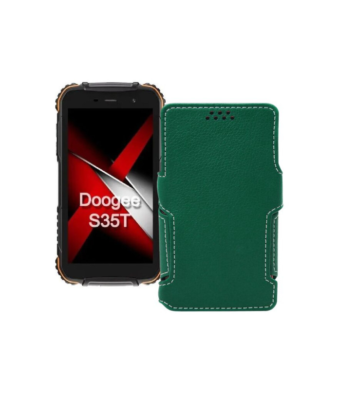 Чохол-книжка з екошкіри для телефону Doogee S35T