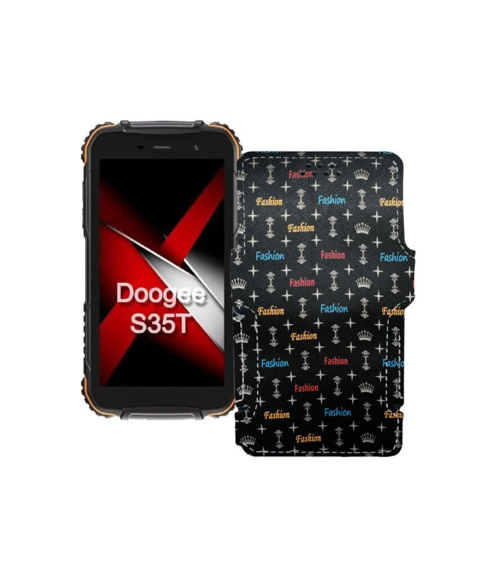 Чохол-книжка з екошкіри для телефону Doogee S35T