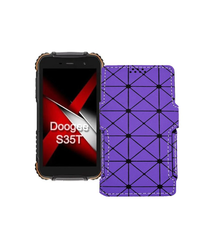 Чохол-книжка з екошкіри для телефону Doogee S35T