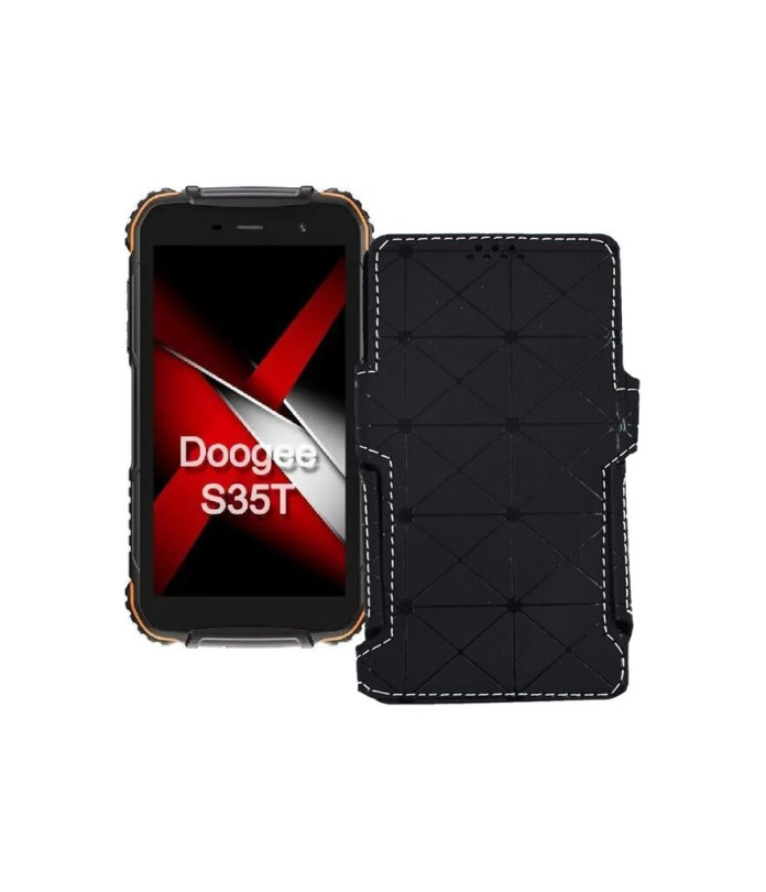 Чохол-книжка з екошкіри для телефону Doogee S35T