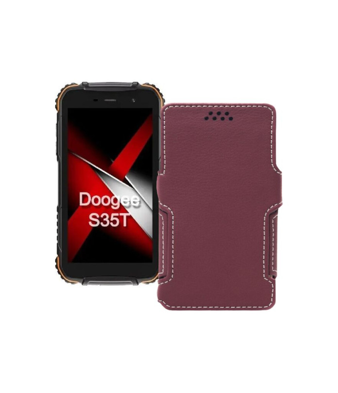 Чохол-книжка з екошкіри для телефону Doogee S35T