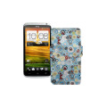 Чохол-книжка з екошкіри для телефону HTC One X S720e