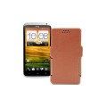 Чохол-книжка з екошкіри для телефону HTC One X S720e