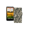 Чохол-книжка з екошкіри для телефону HTC One X S720e