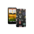 Чохол-флип з екошкіри для телефону HTC One X S720e