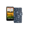 Чохол-книжка з екошкіри для телефону HTC One X S720e