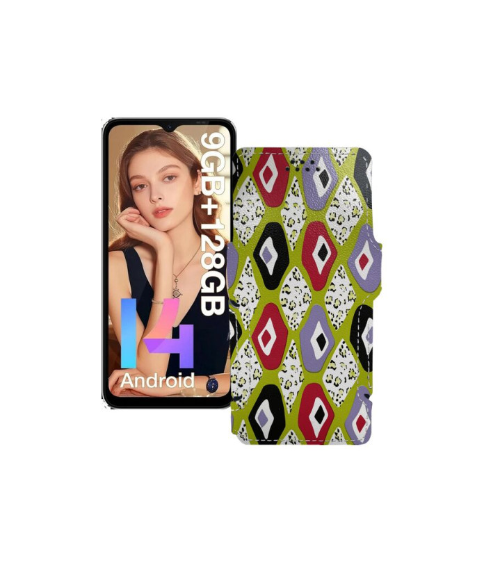 Чохол-книжка з екошкіри для телефону Doogee N55