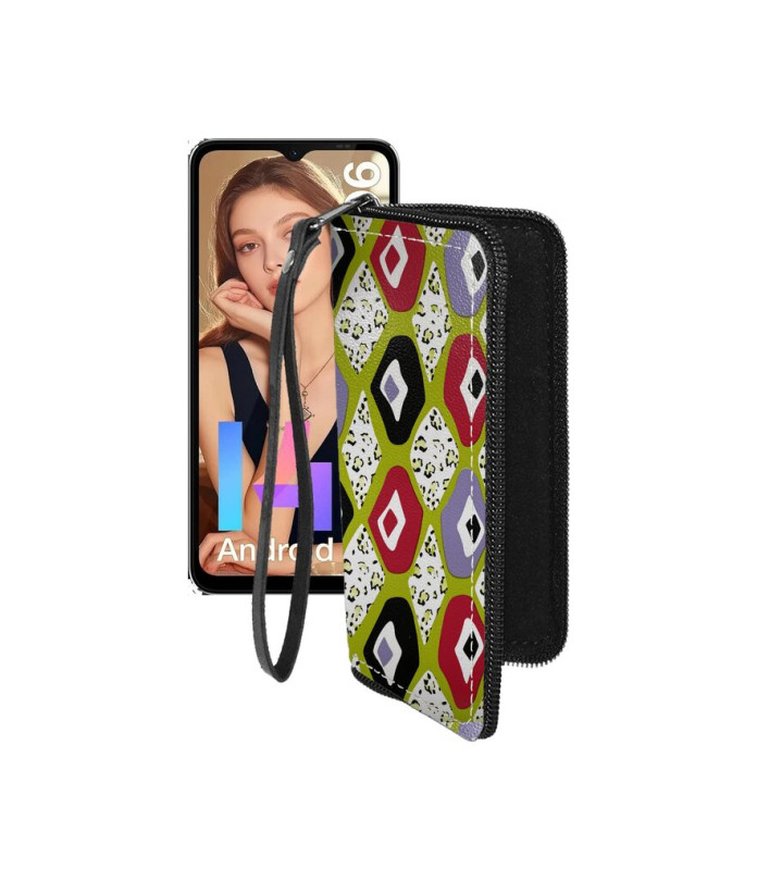 Чохол-гаманець з екошкіри для телефону Doogee N55