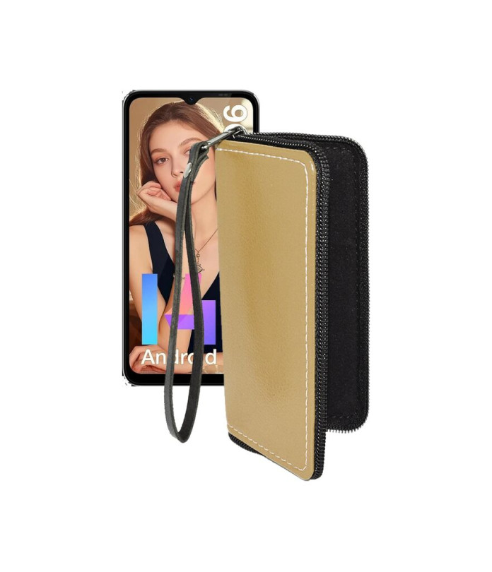 Чохол-гаманець з екошкіри для телефону Doogee N55