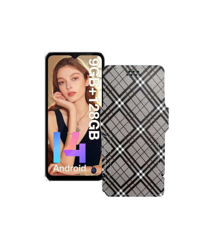 Чохол-книжка з екошкіри для телефону Doogee N55