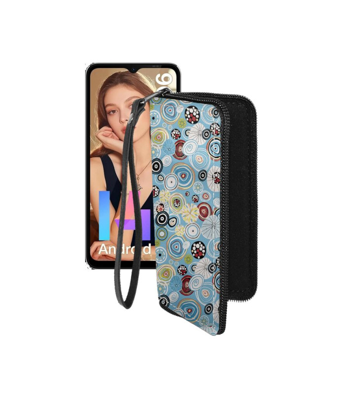 Чохол-гаманець з екошкіри для телефону Doogee N55