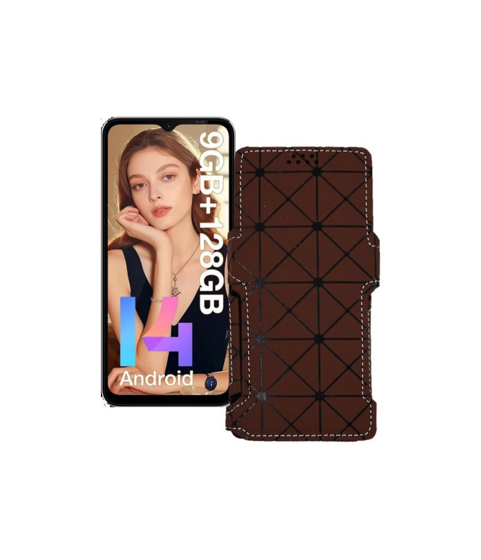 Чохол-книжка з екошкіри для телефону Doogee N55