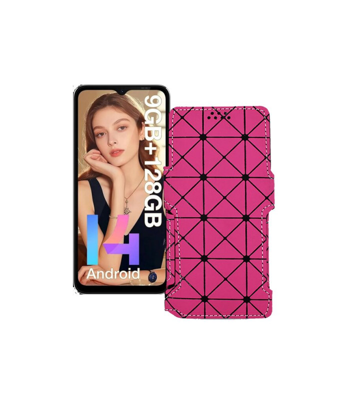 Чохол-книжка з екошкіри для телефону Doogee N55