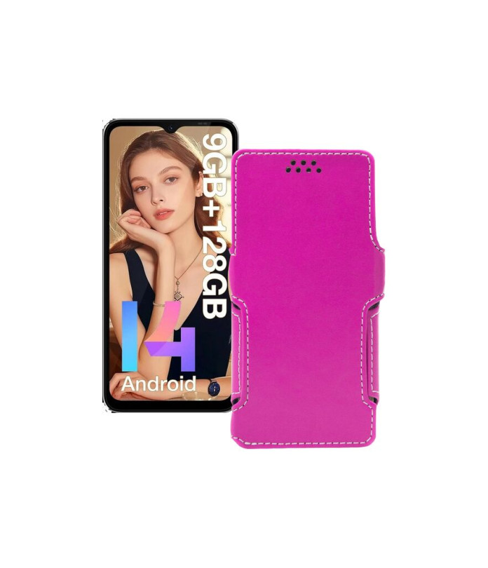 Чохол-книжка з екошкіри для телефону Doogee N55