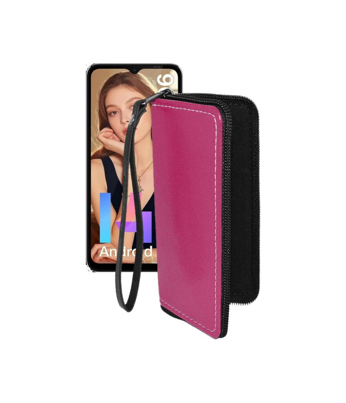 Чохол-гаманець з екошкіри для телефону Doogee N55