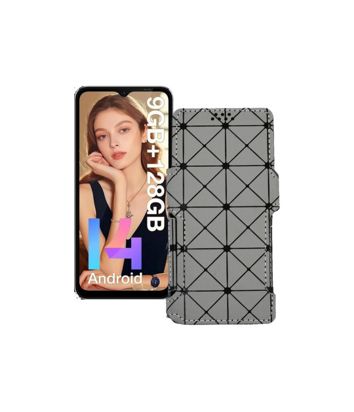 Чохол-книжка з екошкіри для телефону Doogee N55