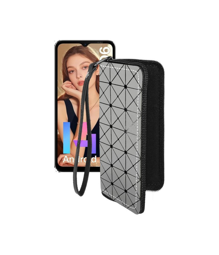 Чохол-гаманець з екошкіри для телефону Doogee N55