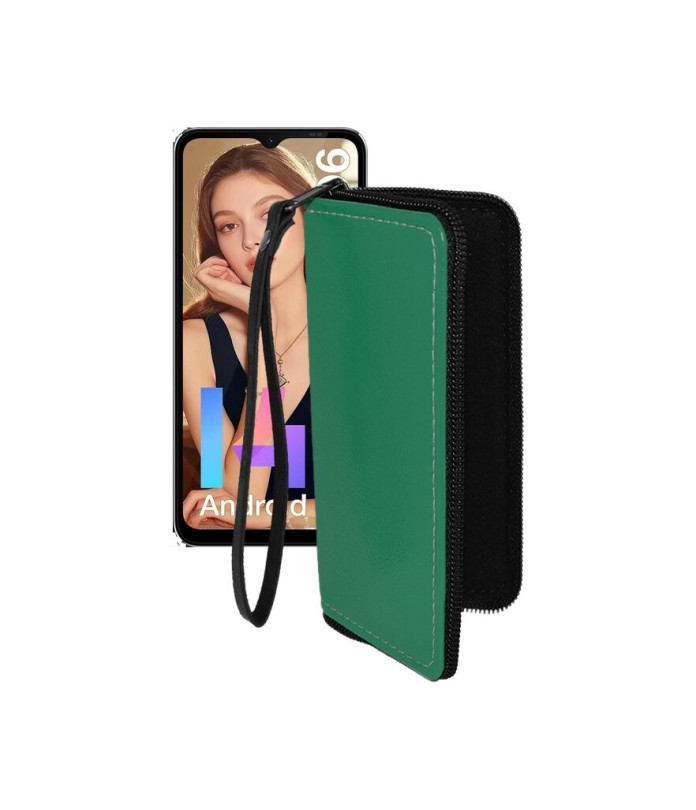 Чохол-гаманець з екошкіри для телефону Doogee N55