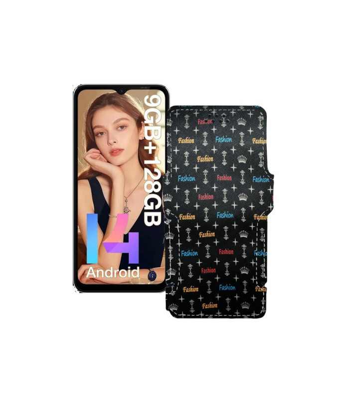 Чохол-книжка з екошкіри для телефону Doogee N55