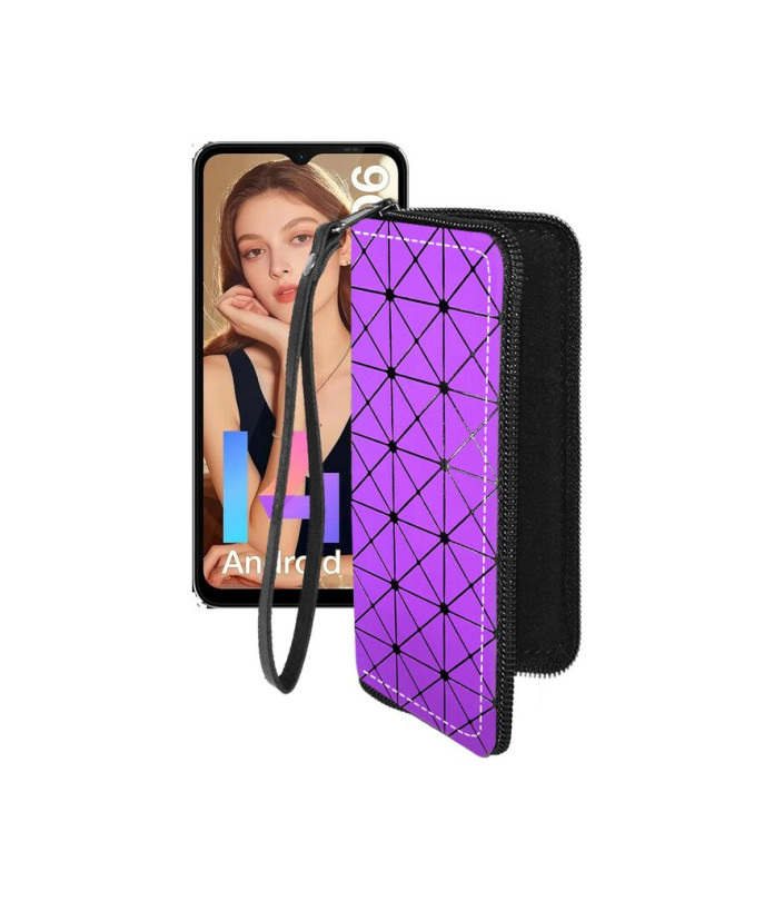 Чохол-гаманець з екошкіри для телефону Doogee N55