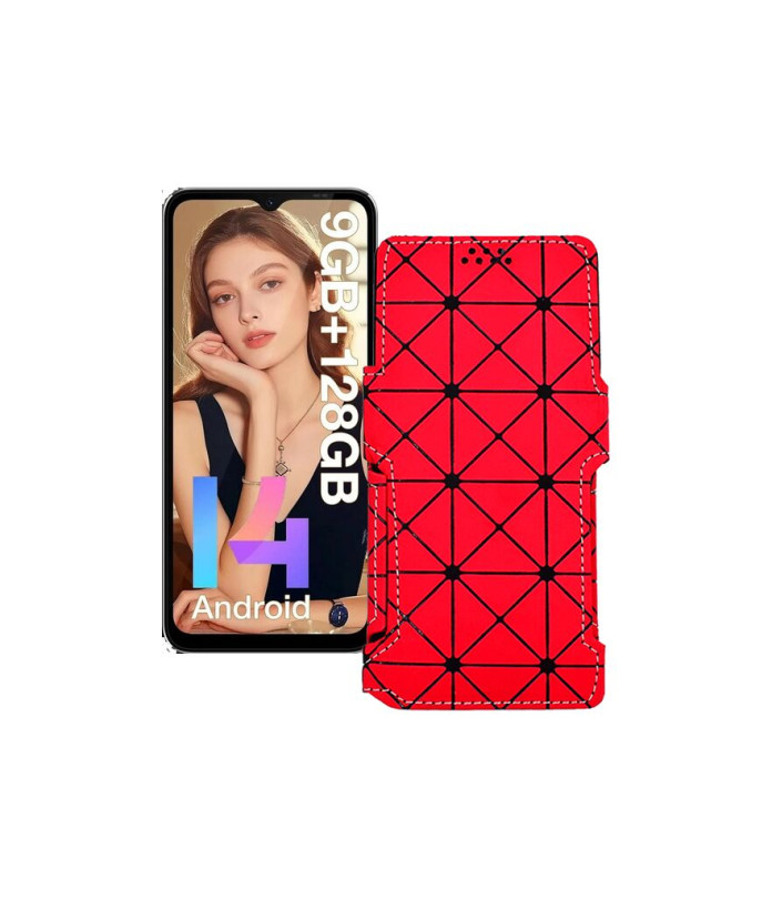 Чохол-книжка з екошкіри для телефону Doogee N55