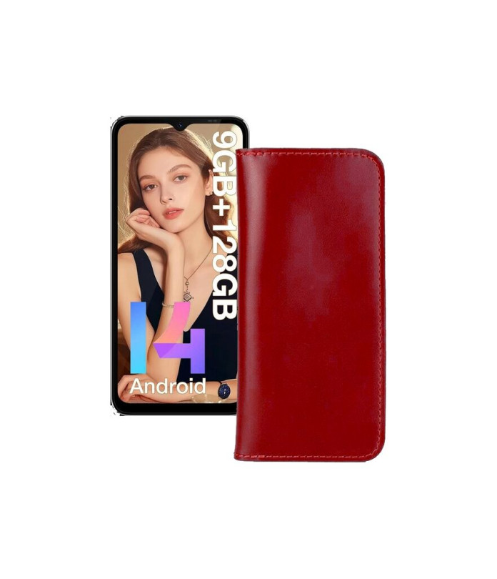 Портмоне з екошкіри для телефону Doogee N55