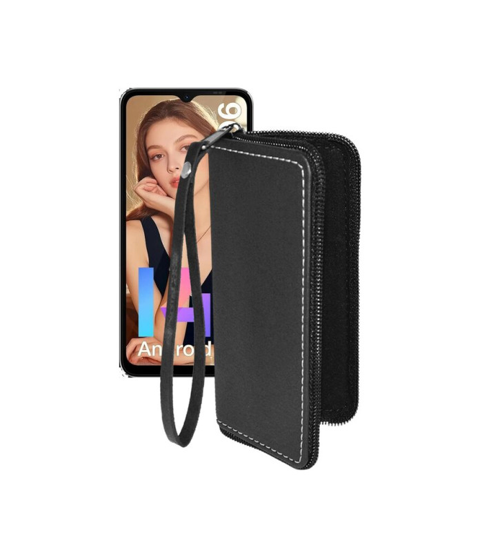 Чохол-гаманець з екошкіри для телефону Doogee N55