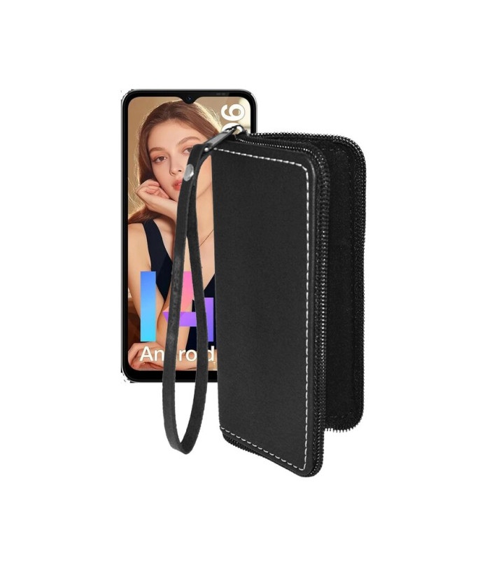 Чохол-гаманець з екошкіри для телефону Doogee N55