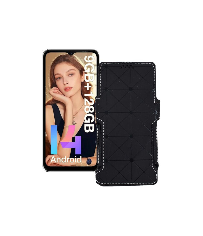 Чохол-книжка з екошкіри для телефону Doogee N55