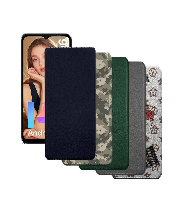 Накладка з екошкіри для телефону Doogee N55