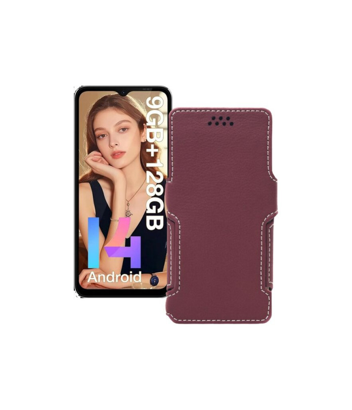 Чохол-книжка з екошкіри для телефону Doogee N55