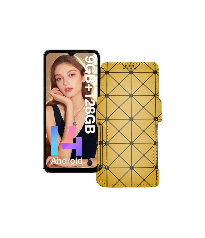 Чохол-книжка з екошкіри для телефону Doogee N55