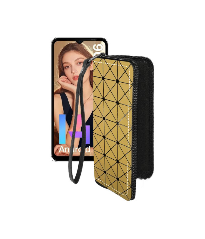 Чохол-гаманець з екошкіри для телефону Doogee N55