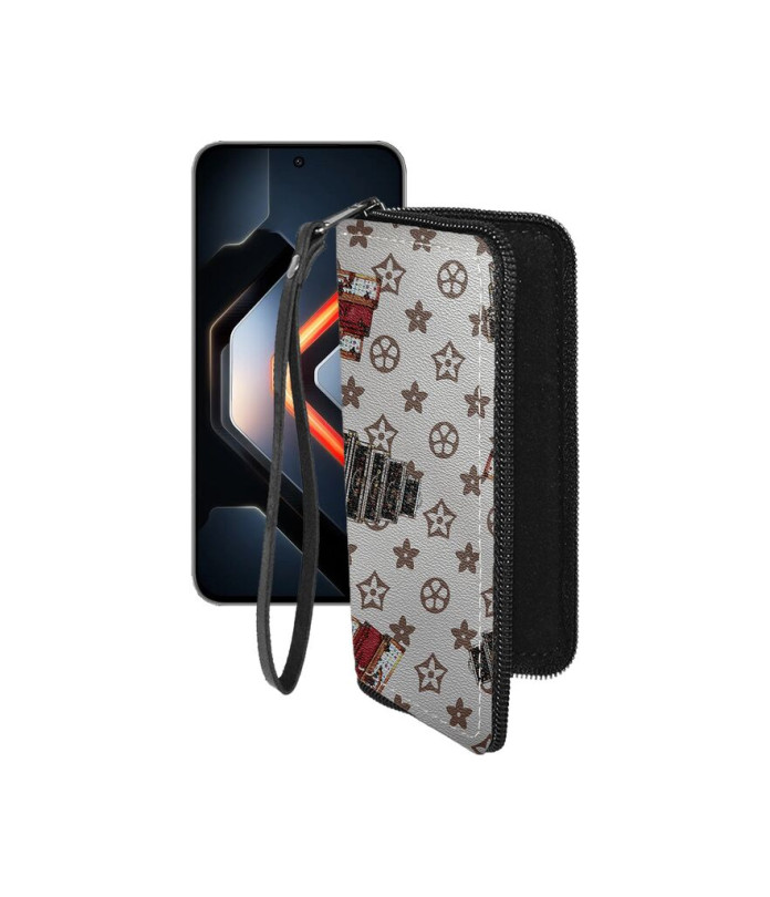 Чохол-гаманець з екошкіри для телефону Infinix GT 30 Pro