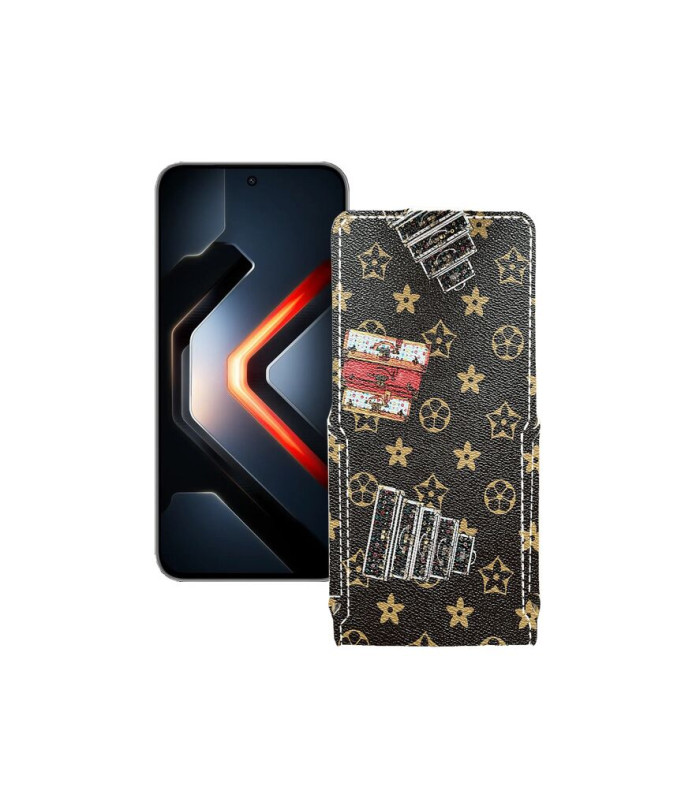 Чохол-флип з екошкіри для телефону Infinix GT 30 Pro