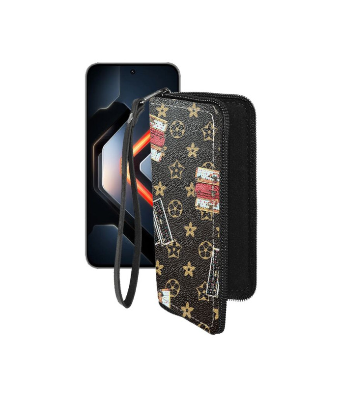 Чохол-гаманець з екошкіри для телефону Infinix GT 30 Pro