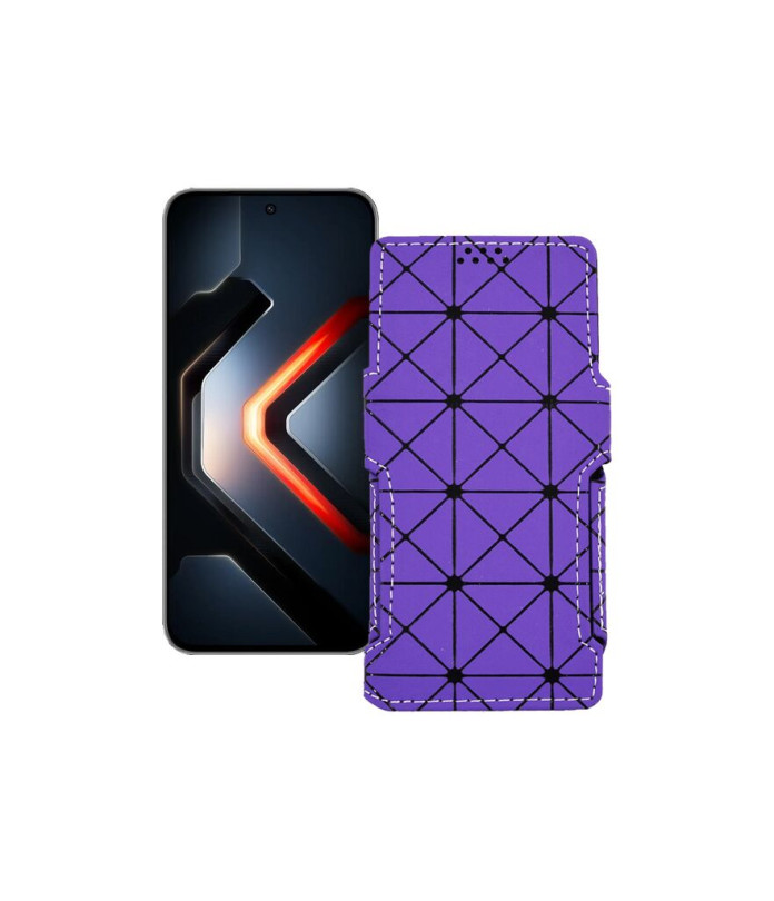 Чохол-книжка з екошкіри для телефону Infinix GT 30 Pro