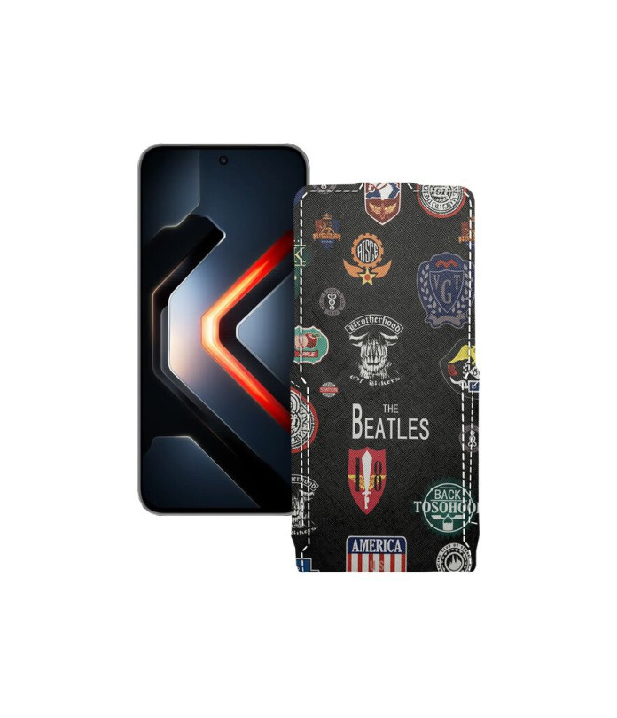 Чохол-флип з екошкіри для телефону Infinix GT 30 Pro