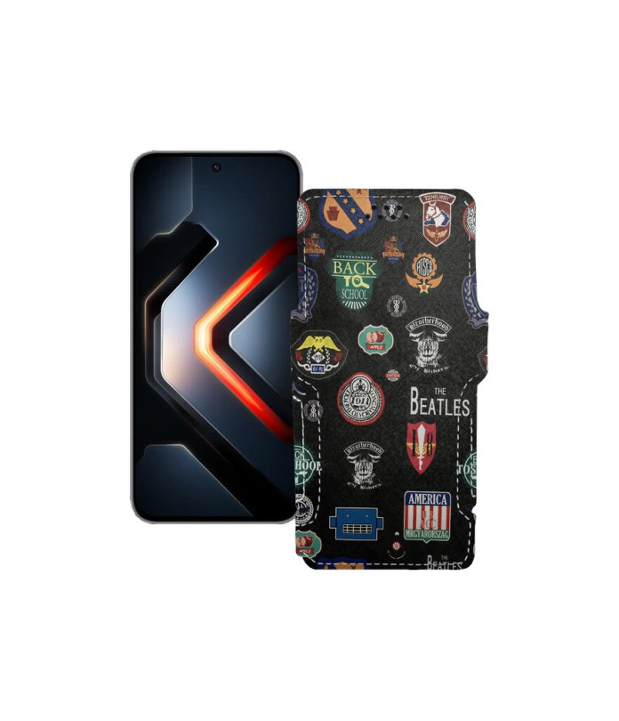 Чохол-книжка з екошкіри для телефону Infinix GT 30 Pro