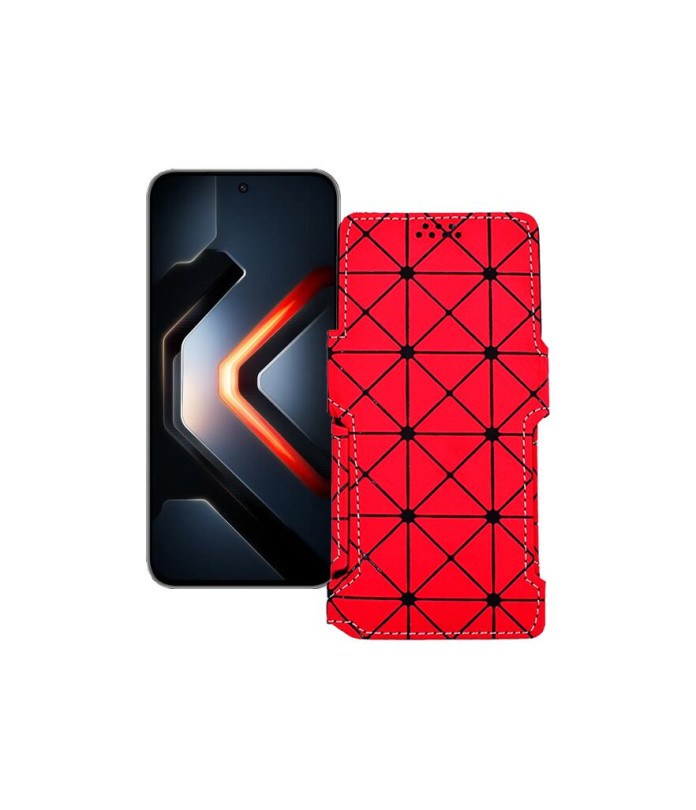 Чохол-книжка з екошкіри для телефону Infinix GT 30 Pro