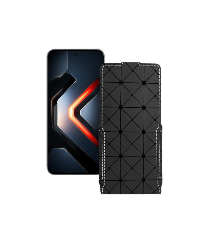 Чохол-флип з екошкіри для телефону Infinix GT 30 Pro