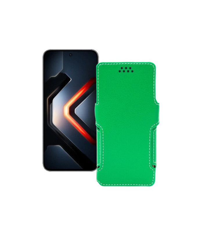 Чохол-книжка з екошкіри для телефону Infinix GT 30 Pro