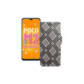 Чохол-книжка з екошкіри для телефону Xiaomi Poco M2 Reloaded (2021)