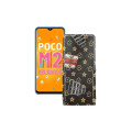 Чохол-флип з екошкіри для телефону Xiaomi Poco M2 Reloaded (2021)