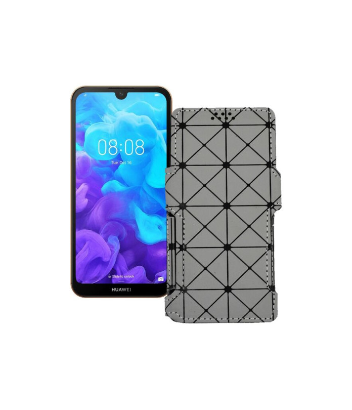 Чохол-книжка з екошкіри для телефону Huawei Y5 2019