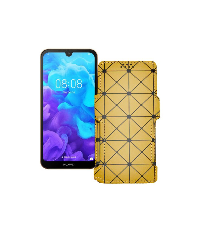 Чохол-книжка з екошкіри для телефону Huawei Y5 2019