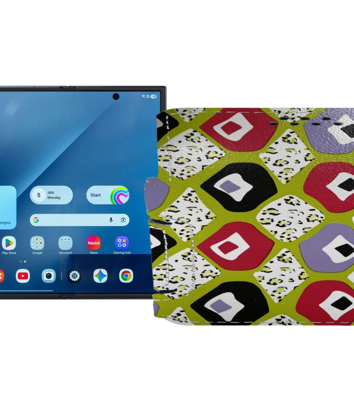 Чохол-книжка з екошкіри для телефону Samsung Galaxy Z TriFold 5G (F968)