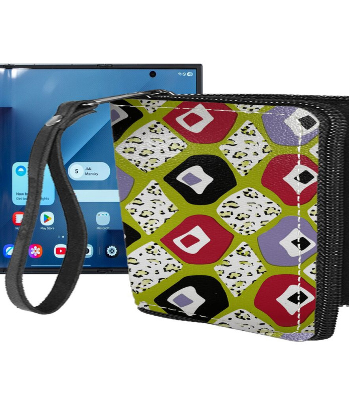 Чохол-гаманець з екошкіри для телефону Samsung Galaxy Z TriFold 5G (F968)